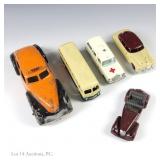 Vintage Die Cast Cars Hubley, Dinkey, Matchbox (5)