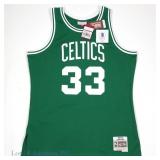Larry Bird Signed Mitchell & Ness  Jersey, Beckett
