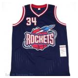 Hakeem Olajuwon Signed Rockets Style Jersey, JSA