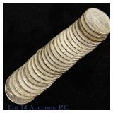 1940s USA 90%-Silver Mercury 10c (AU/BU), 25