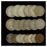 Various USA & World Coins (20)