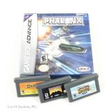 Nintendo GBA Games (4) Including CIB Phalanx