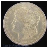 1883-O US 90%-Silver Morgan Dollar (*BU)