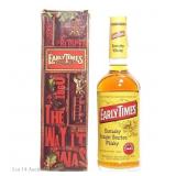 80s Early Times 4 Year Bourbon In Box