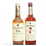 1975 Seagram's VO CA & 7 Crown American Whiskey
