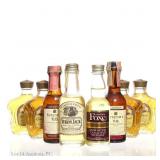 Vintage Canadian Whisky Minis (8)