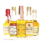 Bourbon & Cognac Mini Bottles (4+1)