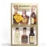 Vintage Seagram's Miniatures Gift Set