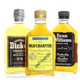 Dickel, Old Charter & Evan Williams 3x200ml