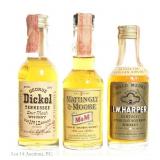 I.W. Harper, George DIckel, Mattingly Moore Minis