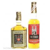 60s/70s Thorne's 10 Yr & Victoria 7 Yr Scotch (2)