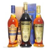 Metaxa Greek Liqueur Amphora & 7 Stars (2+1)