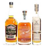 Clyde May's, Wildcatter & Basil Hayden Whiskey (3)