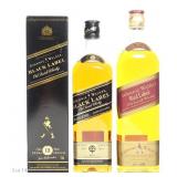 Johnnie Walker Black 12 Yr & Red Scotch Whisky