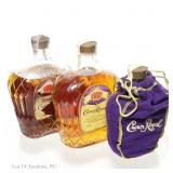 Crown Royal Whisky (1975, 1977, Older) (3)