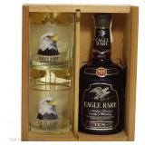 80s Eagle Rare 101 Proof Ten Year Bourbon Gift Set