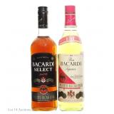 1980s Bacardi 151 Proof & Modern Bacardi Select