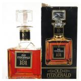 80s Old Fitzgerald 101 Prof 10 Yr Decanter Bourbon