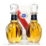 1977 Seagram's VO Gift Decanters (2 -1 Box)