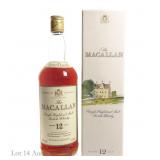 The Macallan 12 Yr Sherry Wood Single Malt Scotch