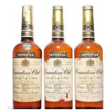1958 (2) & 1959 (1) Canadian Club Whisky