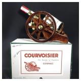 60s/70s Courvoisier VS Cognac 1/2 Gal Canon Cradle