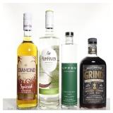 Rum Variety & Cucumber Vodka (3+1)