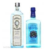Two London Dry Gins (Scepter, Bombay Sapphire)