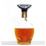 1959 Jim Beam Glass Leaf Whiskey Decanter