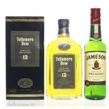 Tullamore Dew 12 Yr & Jameson Irish Whiskey