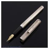 Dunhill Sterling Silver Fountain Pen 14K Nib