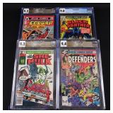 70's & 80's CGC Graded Marvel Comics, Key (4)