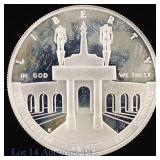1984s US Silver Proof LA Olympics $1 (in OGP)