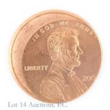 200(0)-P US Lincoln Cent Error (*GEM BU)