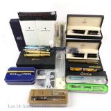 Fountain & Ballpoint Pens In Original Boxes (15)