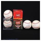 Game Used Baseballs Signed By Former Cubs (6)