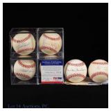 Old Time HOF Player Signed Baseballs (6)