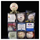 Signed Baseballs HOF Pitchers (10)
