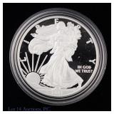 2021-W Proof American Silver Eagle Bullion $1