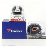 Signed Mini Football Helmets (3)