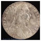 (1780) Austria Maria Theresa Thaler Restrike