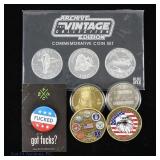 Various Medals & Related Exonumia Items (8)
