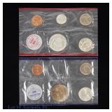 1962 P,D US 90%-Silver Unc. 10-Coin Mint Set