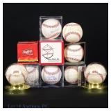 Signed Baseballs Former MLB Stars (10)