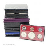 1973s - 1984s U.S. Mint Clad Proof Sets (16)