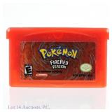 Nintendo Game Boy Advance Pokemon Fire Red Game