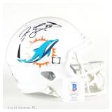 Jason Taylor Sig FS Mia Dolphins Helmet (Beckett)