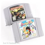 Nintendo 64 Snowboard Kids & Star Soldier Games