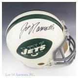 Jets Joe Namath Signed FS Helmet W/COA