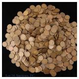 US Lincoln Wheat Cents (Over 1,275)